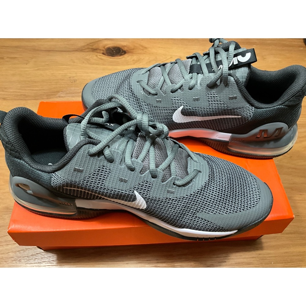 Nike Air Max Alpha Trainer 5 Mens Smoke Grey White Training Shoes DM0829-003